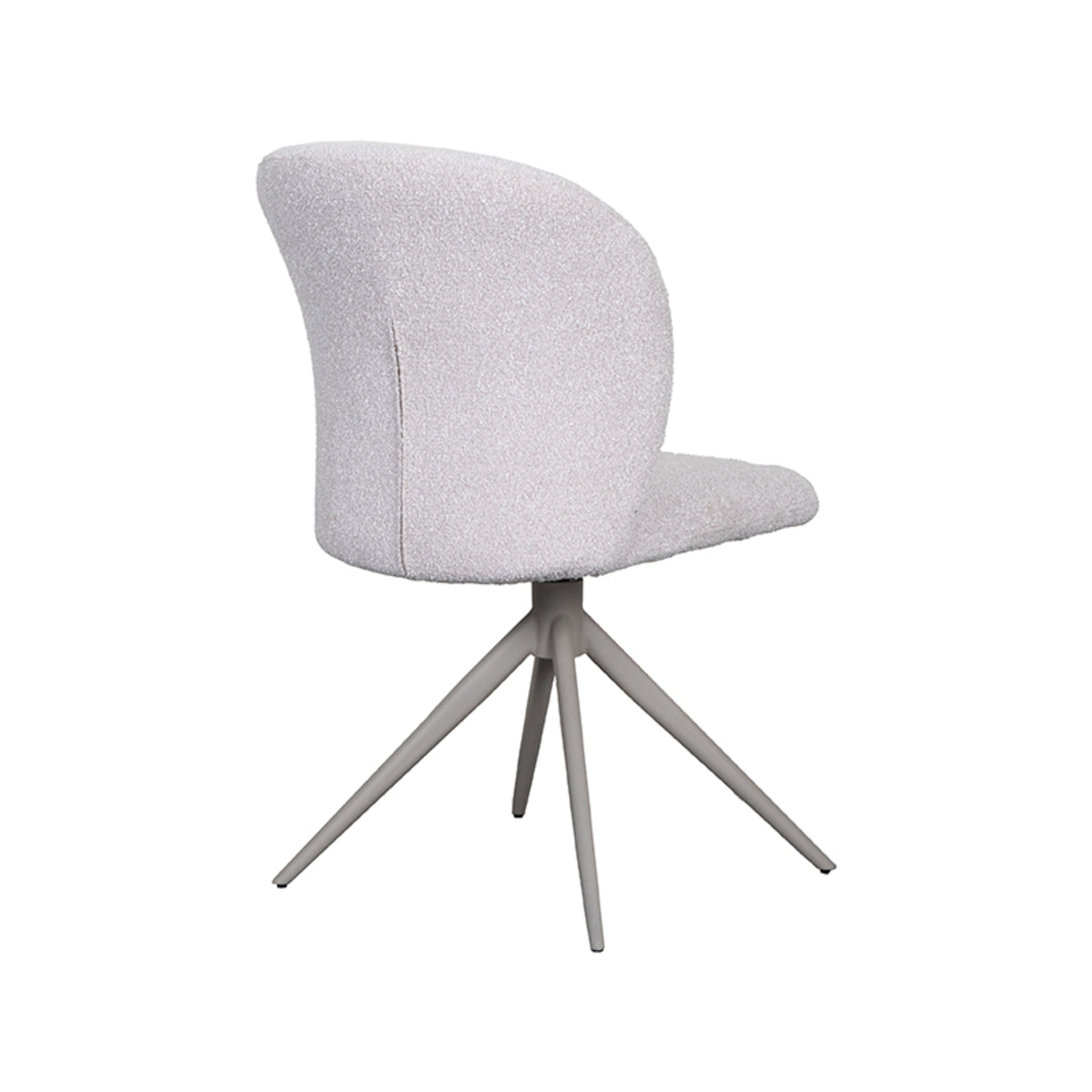 LABEL51 Eetkamerstoel Kimo - Naturel - Boucle